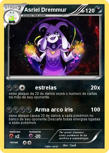Pokemon Asriel Dremmur