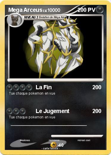 Pokemon Mega Arceus