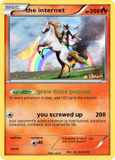 Pokemon the internet