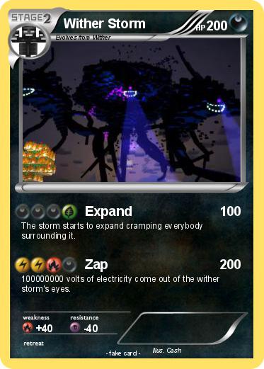 Pokemon Wither Storm