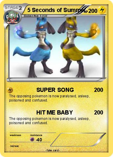 Pokemon 5 Seconds of Summer