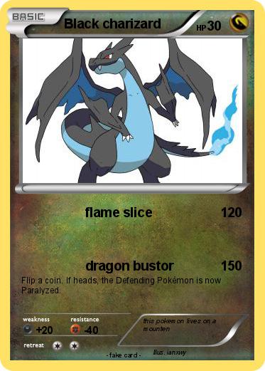 Pokemon Black charizard
