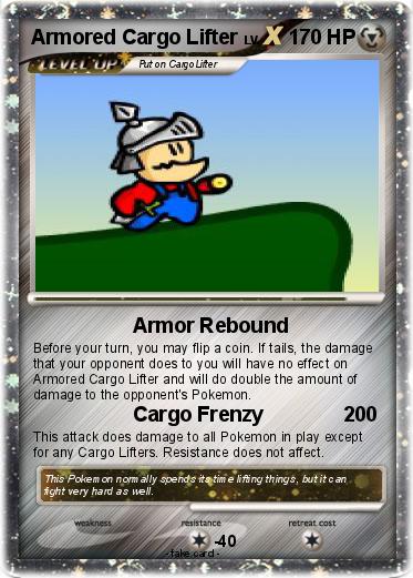 Pokemon Armored Cargo Lifter