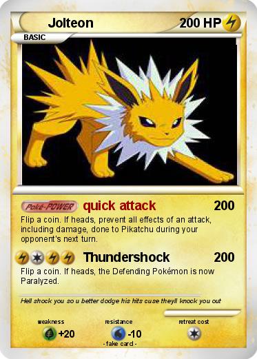 Pokemon Jolteon