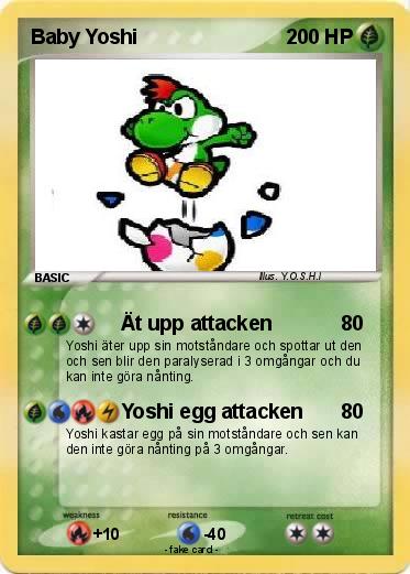 Pokemon Baby Yoshi
