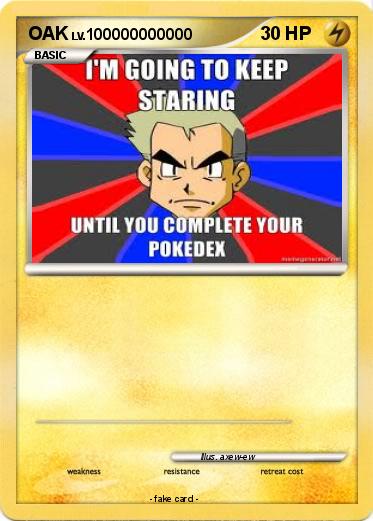 Pokemon OAK