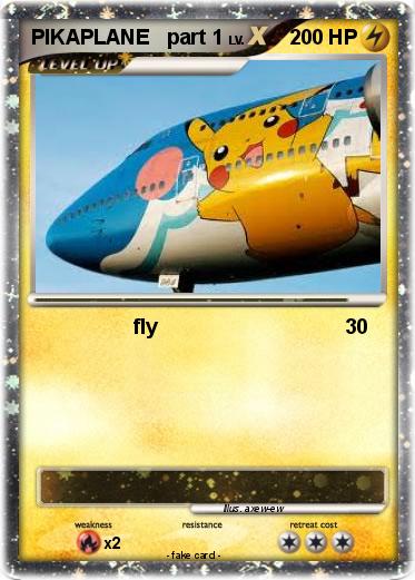 Pokemon PIKAPLANE   part 1