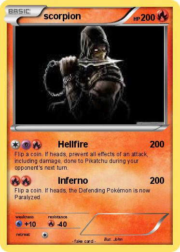 Pokemon scorpion