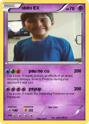 Pokemon obito EX