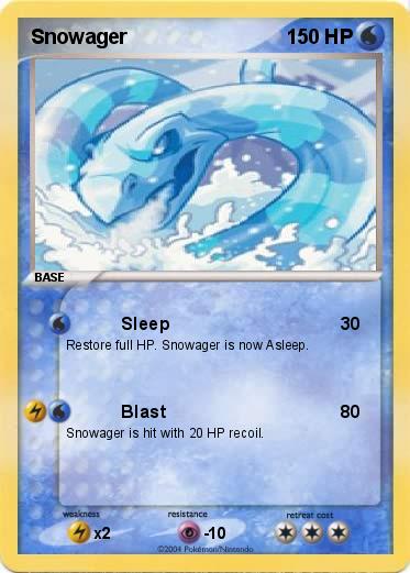 Pokemon Snowager
