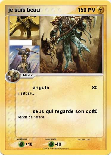 Pokemon je suis beau