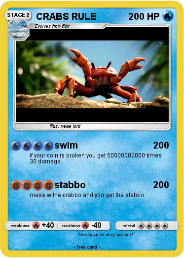 Pokemon CRABS RULE