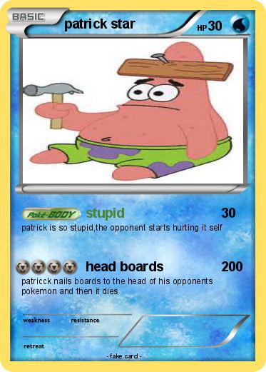 Pokemon patrick star