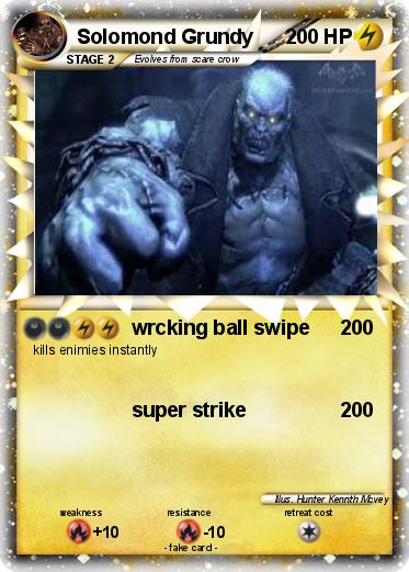 Pokemon Solomond Grundy