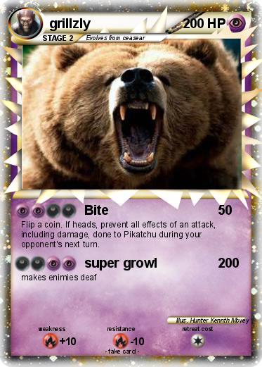 Pokemon grillzly