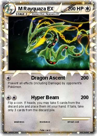 Pokemon M Rayquaza EX