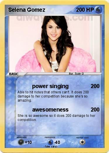 Pokemon Selena Gomez