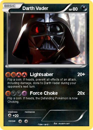 Pokemon Darth Vader