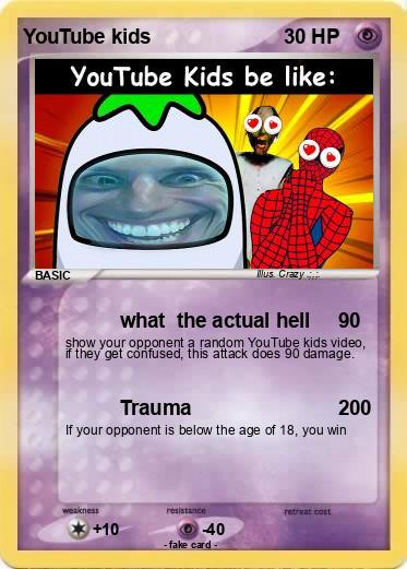 Pokemon YouTube kids