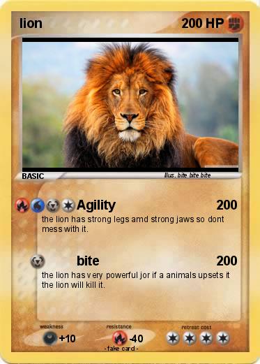 Pokemon lion