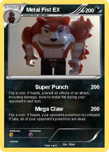 Pokemon Metal Fist EX