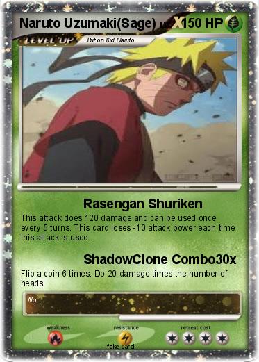 Pokemon Naruto Uzumaki(Sage)