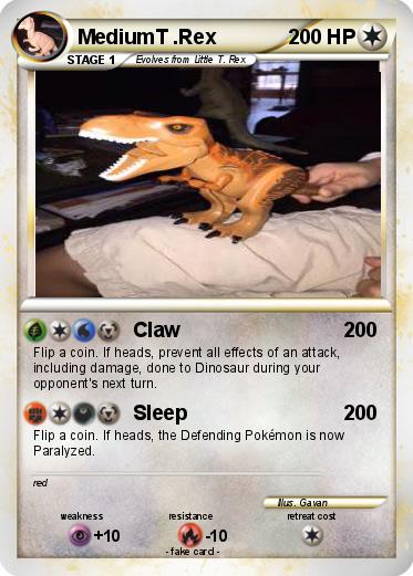 Pokemon MediumT .Rex