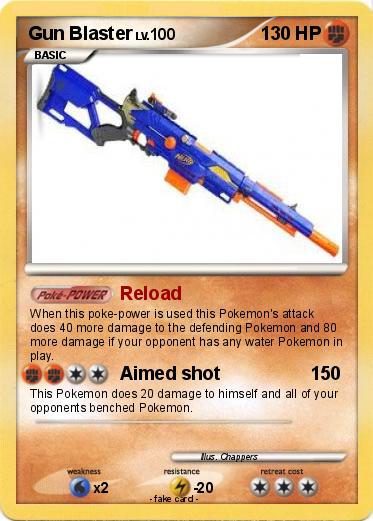 Pokemon Gun Blaster