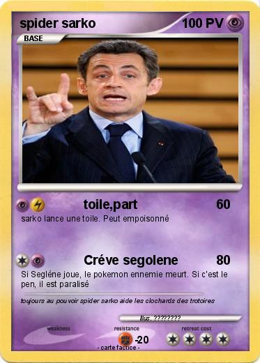 Pokemon spider sarko