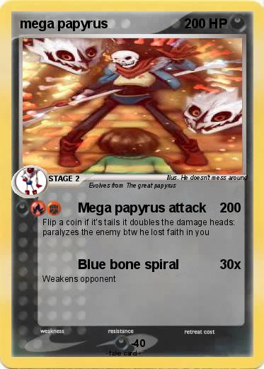 Pokemon mega papyrus