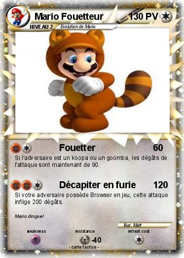 Pokemon Mario Fouetteur