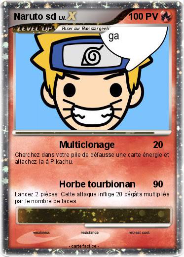 Pokemon Naruto sd
