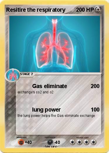 Pokemon Resitire the respiratory