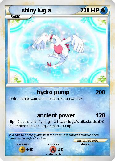 Pokemon shiny lugia