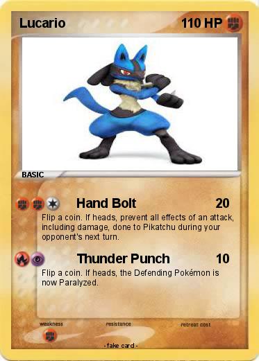 Pokemon Lucario