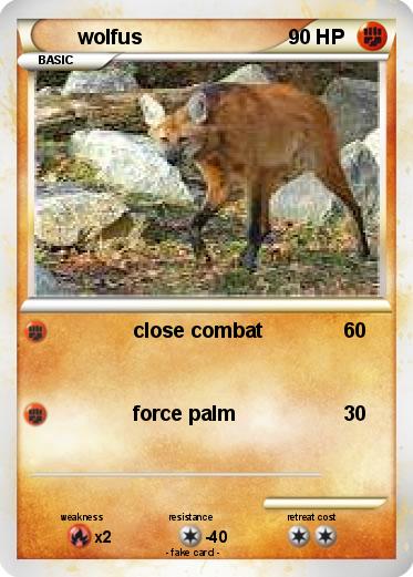 Pokemon wolfus