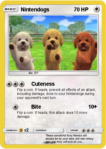 Pokemon Nintendogs