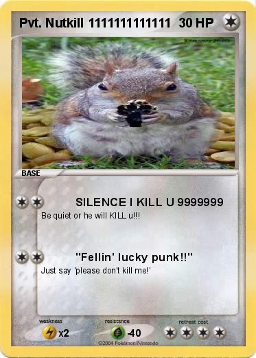 Pokemon Pvt. Nutkill 1111111111111