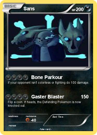 Pokemon Sans