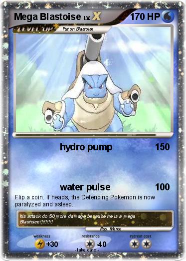 Pokemon Mega Blastoise