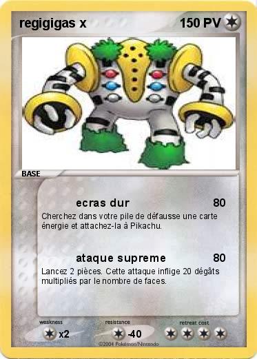 Pokemon regigigas x