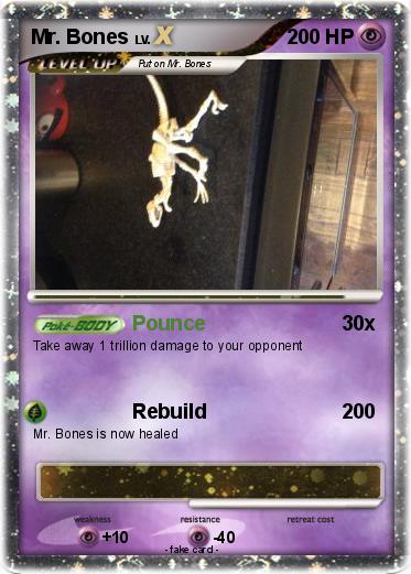 Pokemon Mr. Bones