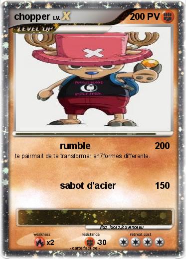 Pokemon chopper
