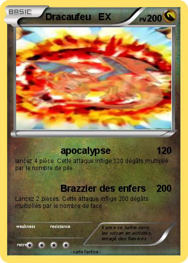 Pokemon Dracaufeu   EX