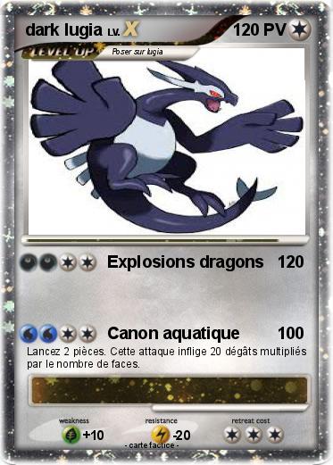 Pokemon dark lugia