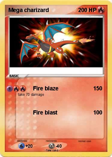 Pokemon Mega charizard