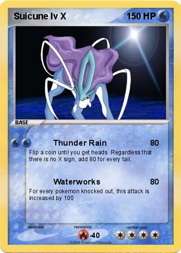 Pokemon Suicune lv X