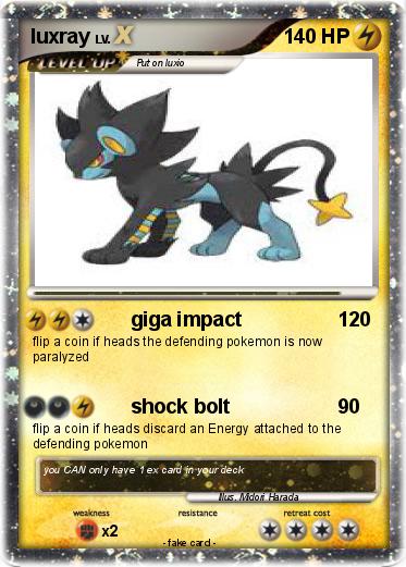 Pokemon luxray