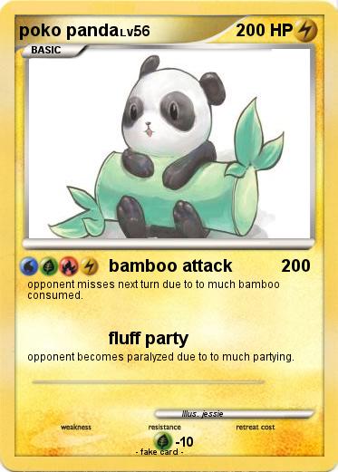Pokemon poko panda