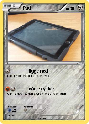 Pokemon iPad
